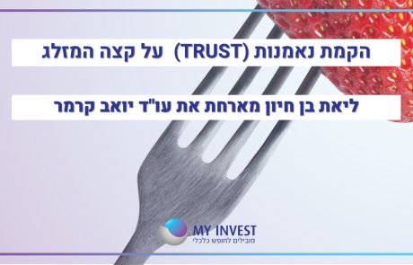 הקמת נאמנות (TRUST) על קצה המזלג