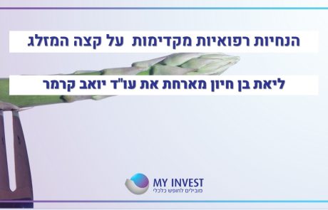 עריכת הנחיות רפואיות מקדימות על קצה המזלג